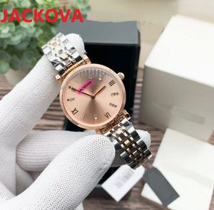 Mulheres Luxo Pequenos Diamantes Finais Moda Relógios 32mm Design Especial Relosjes de Marca Mujer Prata Senhora Vestido Relógio de Relógio De Quartzo Rosa Pulseira De Ouro