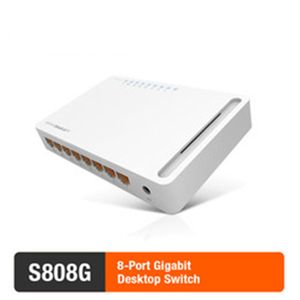 Freeshipping S808G 8-ميناء التبديل 10/100 / 1000Mbps جيجابت سطح المكتب