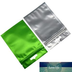 Reclosable Plastic Zip Lock Packing Bag Matte Clear Aluminum Foil Packing Storage Bags Grocery Package Poly Bags