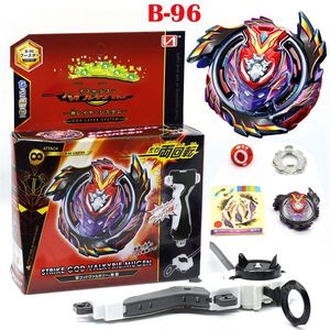 Burst B-96 STRIKE GOD VALKYRIE.MUGEN Spinning Top with Launcher Juguetes Metal Fusion Booster Battle Gyroscope Toys for Children 201216