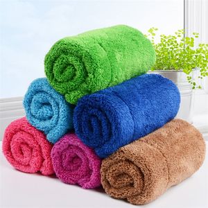 Duplo espanador duplo espessado pano absorvente rosto macio toalha de cozinha limpeza clothwipe chão limpeza mesa wq293-wll