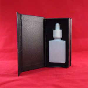 Custom Logo 15ml 30 ml 50 ml 100 ml Shinny White Square Glass Cosmetic Serum Tropper Flasche Custom Luxus Rechteck Außen Geschenk Magnetkasten 40 Tage kostenlos Schiff