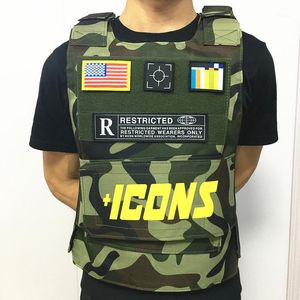 New Arrival +ICONS Mens vest Camouflage Tactical vests Mens top Colete Tatico Chalecos para hombre Yelek1