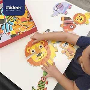 Wholesale jigsaw puzzles paper for sale - Group buy MiDeer Children Educational Thick Paper Toy Over Y Big for Beginner Jigsaw Puzzle Birthday Gift