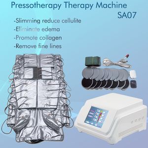 3 en 1 pressothérapie corps minceur machine infrarouge lointain drainage lymphatique massage cellulite réduction presoterapia équipement avec ems