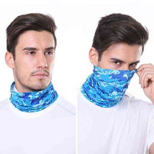 Maschera sportiva multifunzionale Ciclismo Bavaglino protettivo esterno Fascia magica Bandana Sciarpa da uomo Snood Donna Maschera versatile Y1229