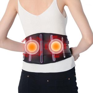 Waist Support Massaging Heating Pad Portable Belt Far Infrared Massage For Abdominal Back Pain1