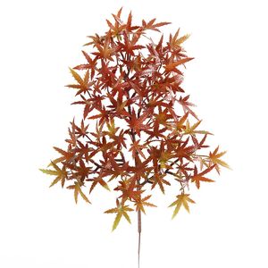 Klowisze kwiaty liści klonów home dekoracje do sprayu seria kolorów bonsai kwiat dobrze sprzedawaj z czerwoną jesieni czerwone kolor 4 2wx j1