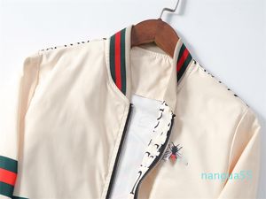 Dust Coats venda por atacado-Classic Imprimir Jaqueta dos homens Instagram Moda Moda Hoodie Trench Designer Casual Casual Pó à prova de poeira Personalidade de outono charme zpper casaco