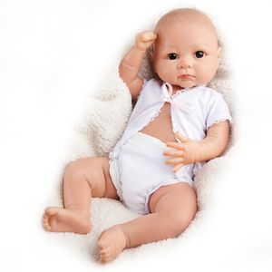 RSG REBORN Baby Doll 20 cali Realistyczna Noworodka Cute Baby Girl Full Vinyl Reborn Baby Doll Gift Zabawka dla dzieci LJ201031