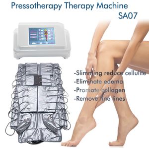 Pressoterapi bantningsmaskin 3 i 1 Pressoterapia Lymfatisk dränering med EMS-celluliter Reduktion för hela kroppsmassage