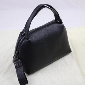 Genuine Leather Crossbody Bags For Women Fashion Boston Tote Bags Ladies Shoulder Bag Female Luxury Handbag Purse Bolsa feminina