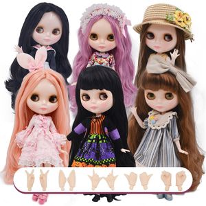 Bambola blyth bjd, fabbrica bambola nuda bambola da nudo può cambiare abito per trucco fai da te, 1/6 bambole giunti idee regalo 26 lj201031