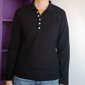 المرأة قميص بولو قميص طويل الأكمام قمصان فضفاضة التطريز خياطة الإناث قمم القطن المتناثرة الربيع عارضة طويلة الأكمام قميص 4 COLO1H7LS
