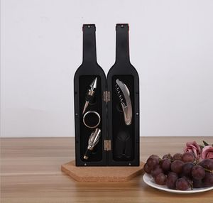 5 PCS 와인 병 모양 오프너 실용적인 멀티 티브 코르크 스크류 참신 선물 아버지의 날 상자 부엌 부속품 2022