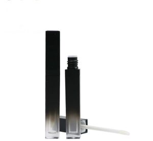Garrafas de Embalagem Gradiente Vazio Gradient Black Gloss Tubo 5ml Recipiente Composição Petróleo Plástico