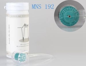 Microneedle Roller DermaRoller 192 Nålar Derma Roller System MNS192 Ansiktshincare Anti-Aging Wrinkle Scar Avlägsnande Snabb leverans 7 dagar