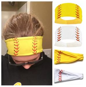 Titan Sport Tillbehör Baseball Sport Hårband Svett Headbands Hairbow Stretchy Athletic Yoga Play Bandannas Wide Running HairBand