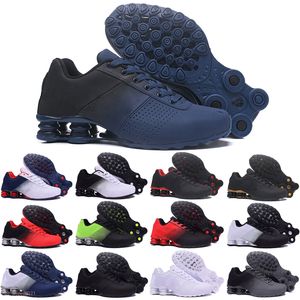 Shox DELIVER Avenue Hot R4 Männer Sportschuhe Triple Black White Top Chaussures liefern oz NZ 802 809 Sneakers Trainer Zapatillas KC69