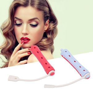 84Pcs Perm Rods Rollers Salon Hair Roller Curling Curler Rubber Band Hair Clip Hairdressing Maker Styling Tool Mixed Size Random Color