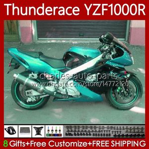 Yamaha Yzf1000r Thunderace Yzf 1000 R 1000R Cyan Black 96-07 87no.88 Yzf-1000R 1996 1998 1999 2000 2001 2002 2007 YZF1000-R 96 03 04 05 06 07 바디 키트