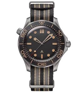 Luxury Watch Diver 007 Edition Master Planet 600m 2813 Automatisk Mekanisk rörelse Män Klockor Stålband Sportarmbandsur