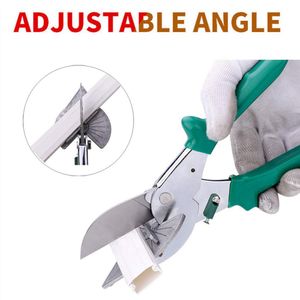 Multi Angle Miter Siding Wire Duct Pipe Trunking Scissor 45-135 Degree Woodworking Trim Cutting Tool Crimper Cable Cut Hushållsarbete Y200321