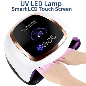 Wholesale touch sensor for led lamp resale online - LED Nail Lamp Dryer For All Gel Nail Polish Lamp With LCD Display Touch Sensor Professional UV LED Lamp Nail Dryer For Manicure Q1123