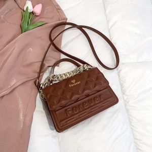 HBP Klassische Damentaschen Saddle Axillary Lady Hot Satchel Umhängetasche Hobo-Handtaschen Gittermuster PU-Leder Lady Tote Umhängetasche Messenger-Geldbörse Umhängetasche