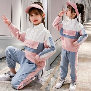 Mädchen Kleidung Langarm Hemden + Hosen Sportanzüge Herbst Frühling Kinder Kleidung Kinder Kleidung Sets Teen 5 7 8 9 10 12 Jahre 201033