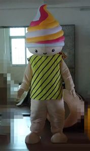 Halloween Ice Cream People Mascot Costumes Christmas Fancy Party Dress Cartoon Character Outfit Suit Adults Size Carnival Easter Advertising Theme Clothing