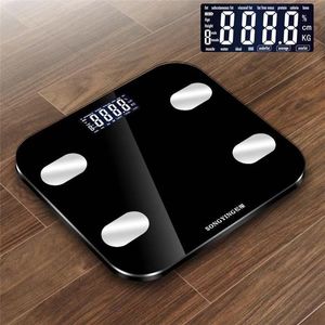 0.2-150KG Smart Digital Weight Fat LCD Calorie Muscle Body Bathroom Weighing Scale XNC Y200106