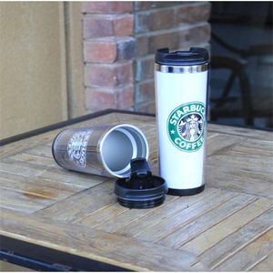 Wholesale travelling mugs for sale - Group buy Newest Starbucks Mug Styles ml oz Stainless Steel Flexible Cups Coffee Mugs Travelling Tea Cup Wine High quality