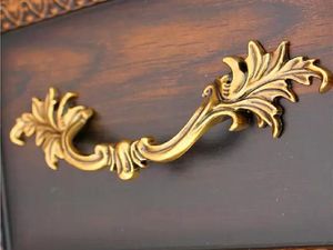 3.75'' Vintage Drawer Pulls Handles Drop Pulls Bail Ring Antique Bronze Door Knocker Kitchen Cabinet Knob Pull Handle