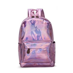 Grande capacità borsa da viaggio laser bagpack zaino olografico zaino olografico zaino per ragazze zaino