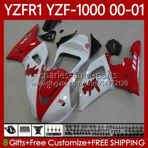 Motocicleta Bodywork para Yamaha YZF-R1 YZF1000 YZF R1 1000 CC 00-03 Bodys 83NO.78 YZF R1 1000CC 2000 2001 2002 2003 YZF-1000 YZFR1 00 01 02 03 OEM Kit de justo não raça !!