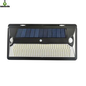 360led lâmpada solar ao ar livre solar à prova d'água Exterior de rua Pir Motion Sensor Security Garden Lighting