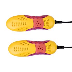 Race Car Shape Light Shoe Dryer Foot Protector Storage Hållare Boot Lukt Deodorant Avfuktnings Enhet Skor torrare värmare
