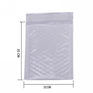 All'ingrosso- 10X Kawaii Impermeabile White Pearl Film Bubbel 11 * 15 Busta Bulle Bag Mailer Buste imbottite con Bubble Mailing Bags