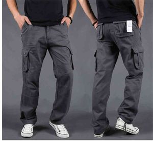 Seite Zipper Taschen Cargo Harem Jogger Hosen Männer 2022 Taktische Casual Harajuku Streetwear Sweatpant Hosen Männliche Hosen baggy G220224