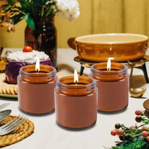 Pachnąca świeca Naturalna Ręcznie Naległ 3.5 Oz Soja Wosk Sztuka Pachnący Zapach Metalowe Świece Jar Lawenda Wanilia Rosemary Cytryny Jasmine Wedngia Walentynki Prezenty Produkt Spice