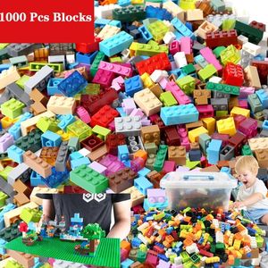 250 stycken Byggstenar Tillbehör Stad DIY Creative Bricks Kompatibla Inglys Brick Bulk Base Plate Educational Kids Toy