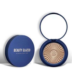 Один цвет Shimmer Highlighter тени для глаз палитра контура лица Shimmer Powder Base осветитель Выделите Cosmetics Продолжительный 48pcs / серия