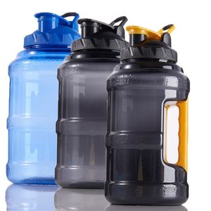2.5L Geniş Ağız Spor Drinkng Su Şişesi Spor Büyük Kapasiteli Su Alanı Şişe BPA Ücretsiz İçme Şişe Suyu 201221