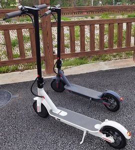 350W Yüksek Güç Elektrikli Scooter 8.5inch 7.5AH 36v Bluetooth APP Smart Scooter E-Bike HT-T4 Almanya Depo DHL Hızlı Kargo