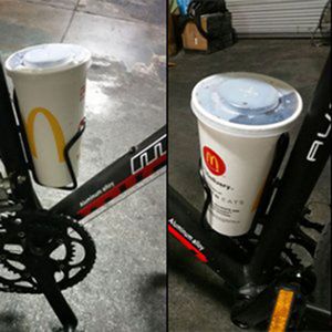 Nova bicicleta de liga de alumínio bicicleta bicicleta beber garrafa de água suporte de cremalheira para montanha dobrável gaiola artificialmente segura