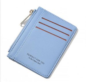 HBP PU blue wallet designer long wallets lady multicolorpurse Card holder women classic pocket