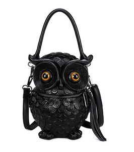 3d torby sowy dla kobiet Originality Crossbody Torba Girus Torba Na Ramię Osobowości Torebki Moda Torebki Lady Party Cosmetic Torebka