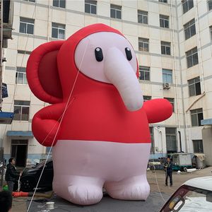 Giant Inflatable Ball Inflatables Mascot Elephant with Free Delivery For Outdoor or Inside Happy Christmas Decoration