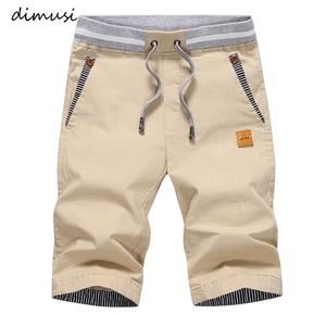 Dimusi Verão Cargo Mens Casual Elastic Cintura Algodão Beach Moda Moda Respirável Shorts Homme Roupas 4xl, YA869 C1117